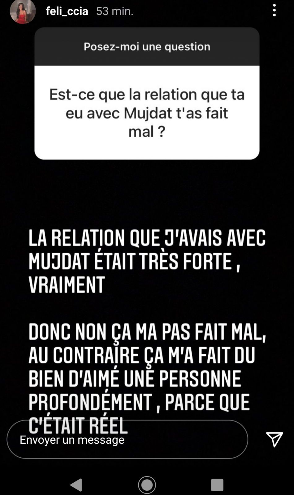 Feliccia : Elle dévoile enfin la raison de sa rupture avec Mujdat Saglam