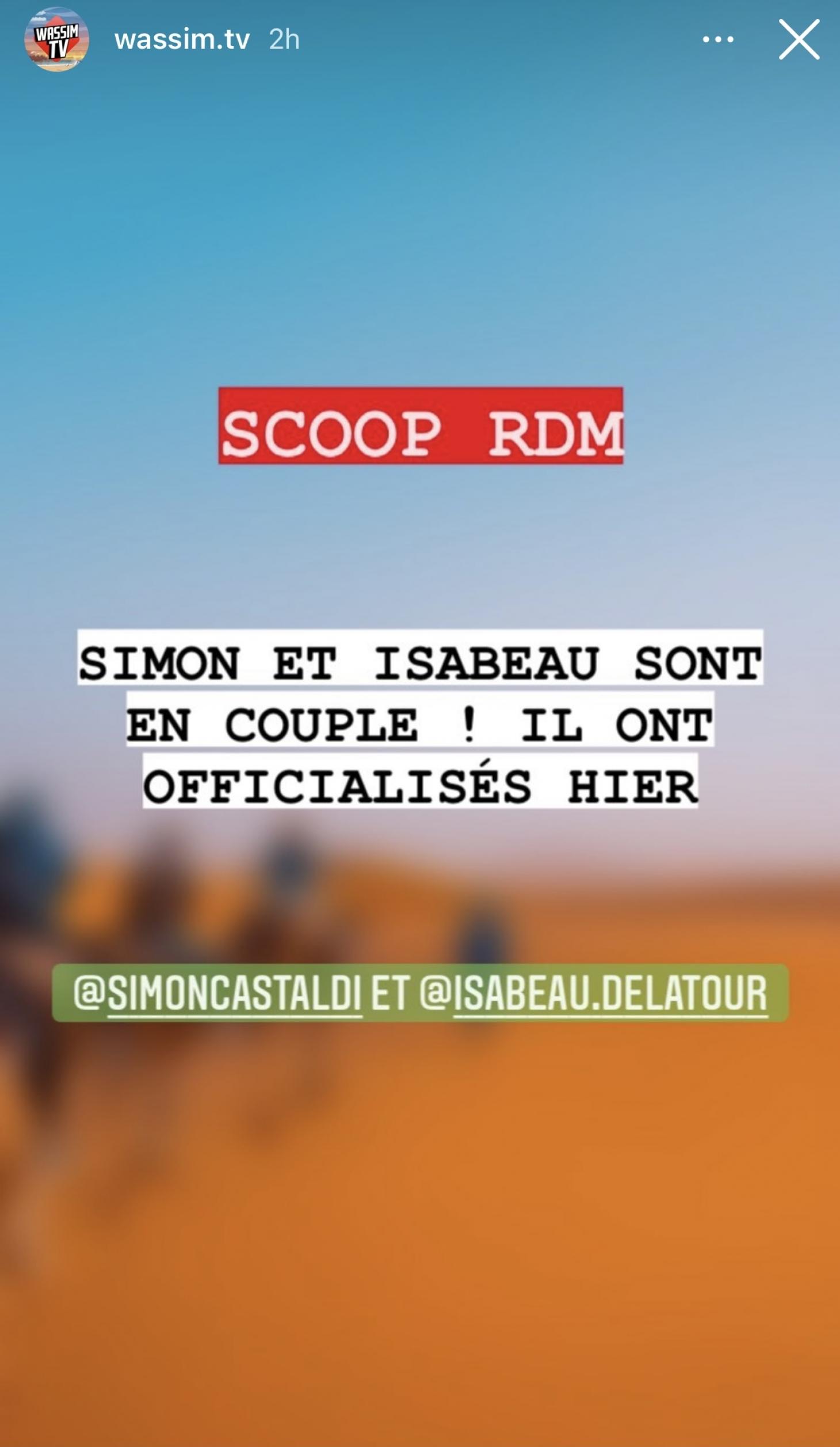  Scoop de Wassim TV @Instagram