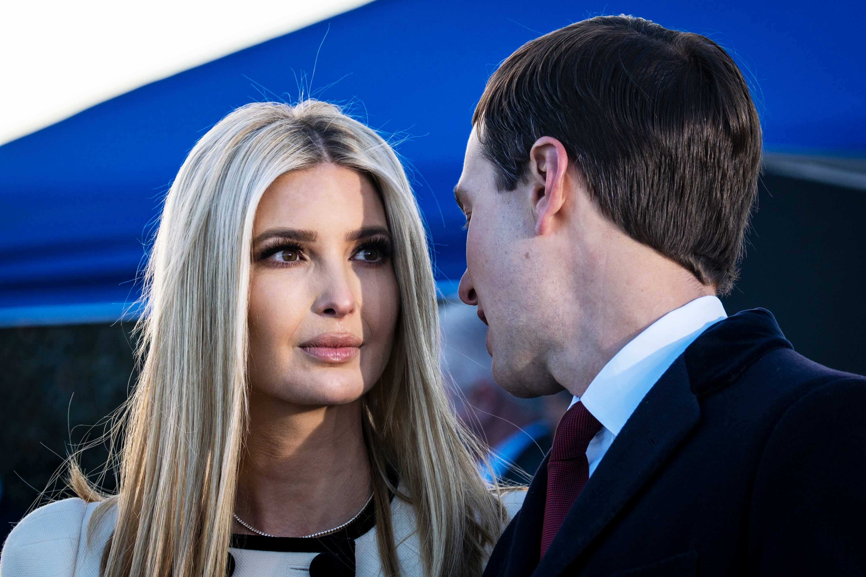  Ivanka Trump et Jared Kuchner @PETE MAROVICH/REDUX