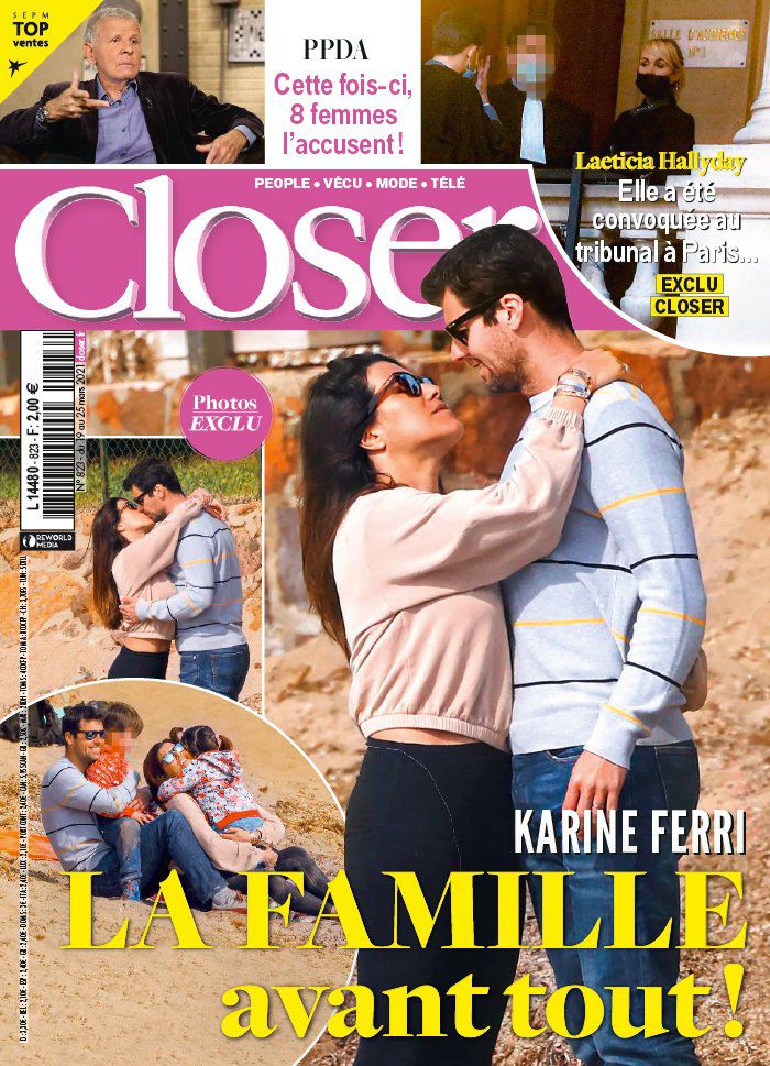  Une du magazine Closer