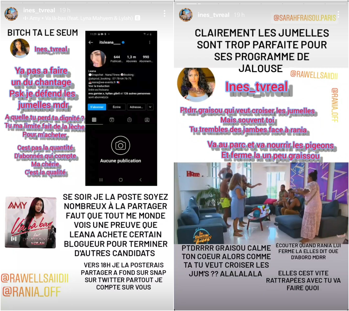 Léana Zaoui accusée d'acheter les blogueurs, elle réplique ! Rawell en rigole !