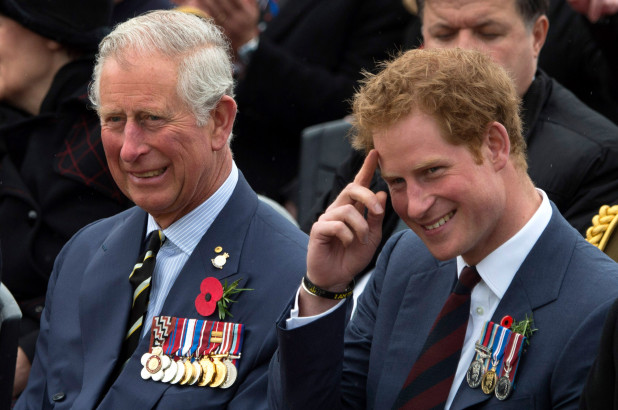  Le prince William face au prince Harry @DR