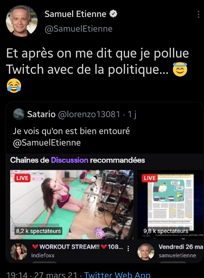 Samuel Etienne misogyne ? Découvrez ce post Twitter qui ne passe pas !