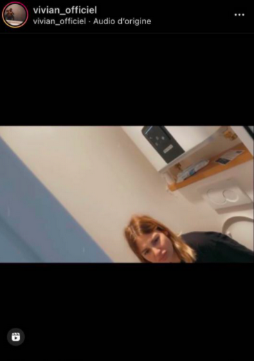 Vivian Grimigni (LVCB6) filme Eva Ducci aux toilettes et choque les internautes