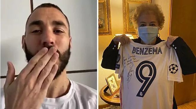 Karim Benzema : Ce beau geste du joueur pour une supportrice de 100 ans
