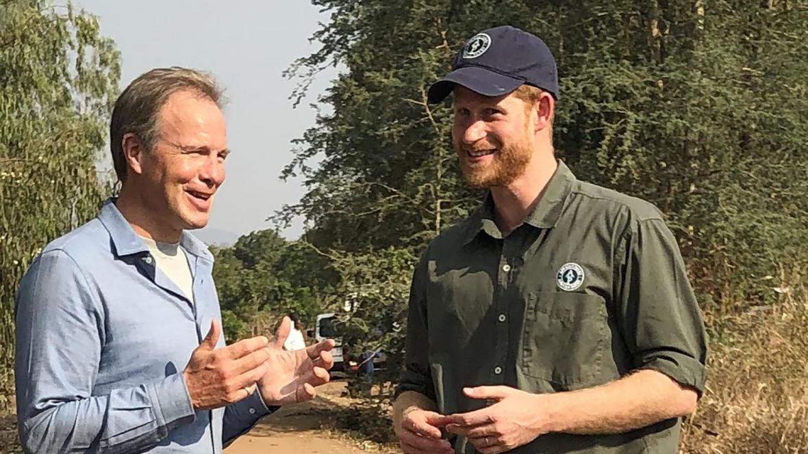  Tom Bradby et Prince Harry @ ITN PRODUCTIONS/ITV