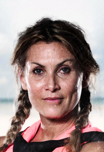  Chantal Ménard lors de sa participation à Koh-Lanta @TF1