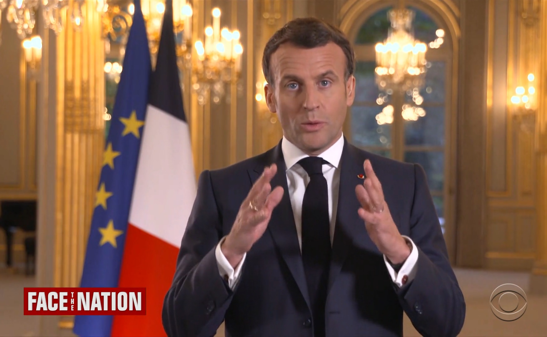  Emmanuel Macron @CBS