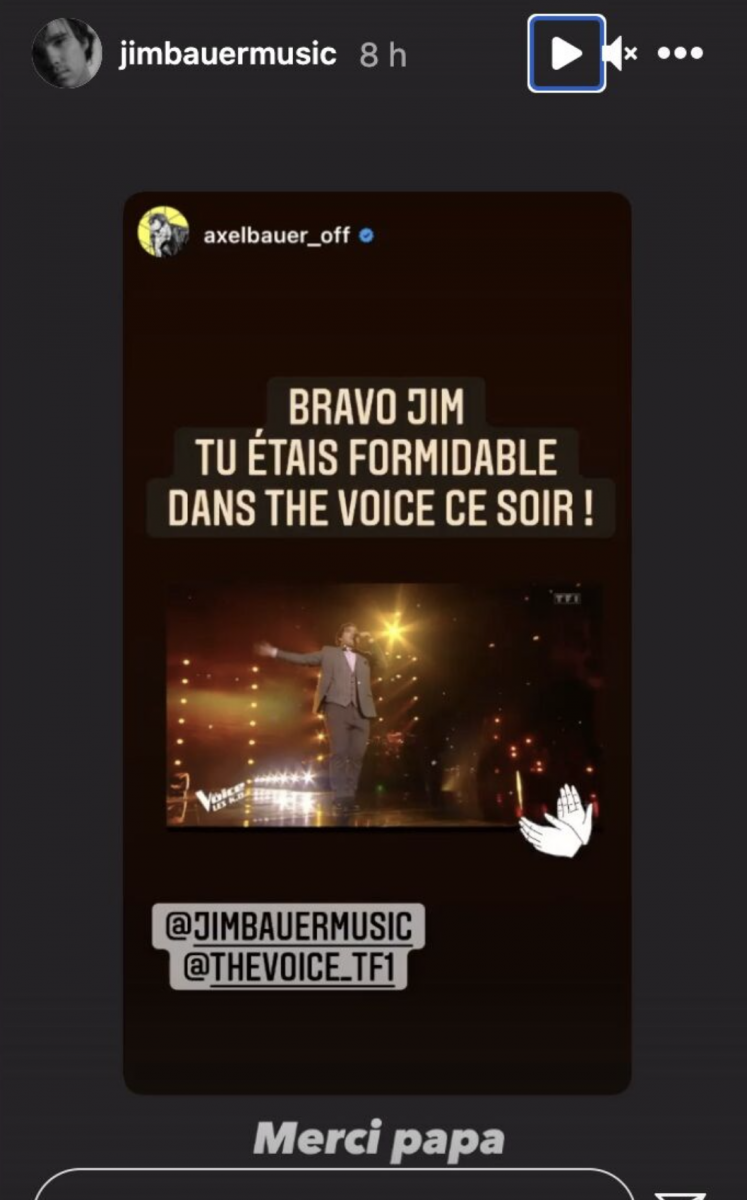  Story de Jim Bauer @Instagram