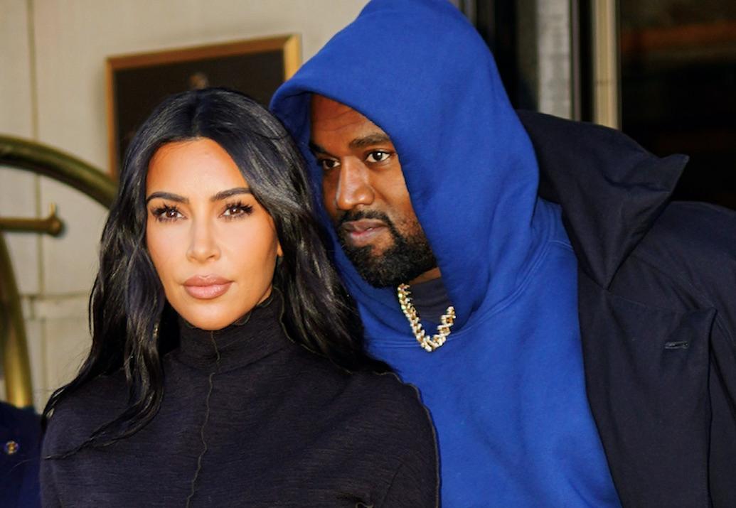  Kanye West et Kim Kardashian, ©GettyImages