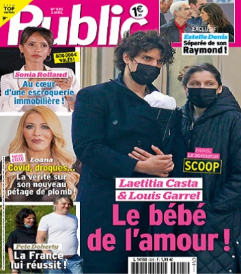 Laetitia Casta maman pour la quatrième fois : Première photo avec Louis Garrel et leur bébé