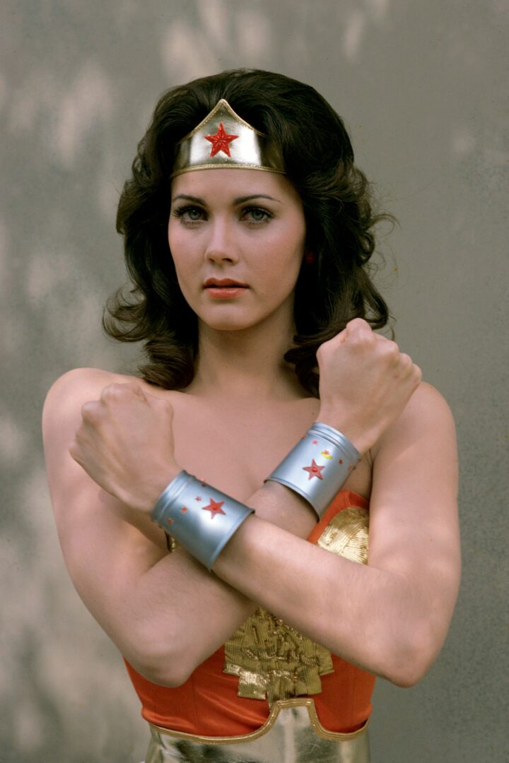  Lynda Carter en wonder woman@Getty images