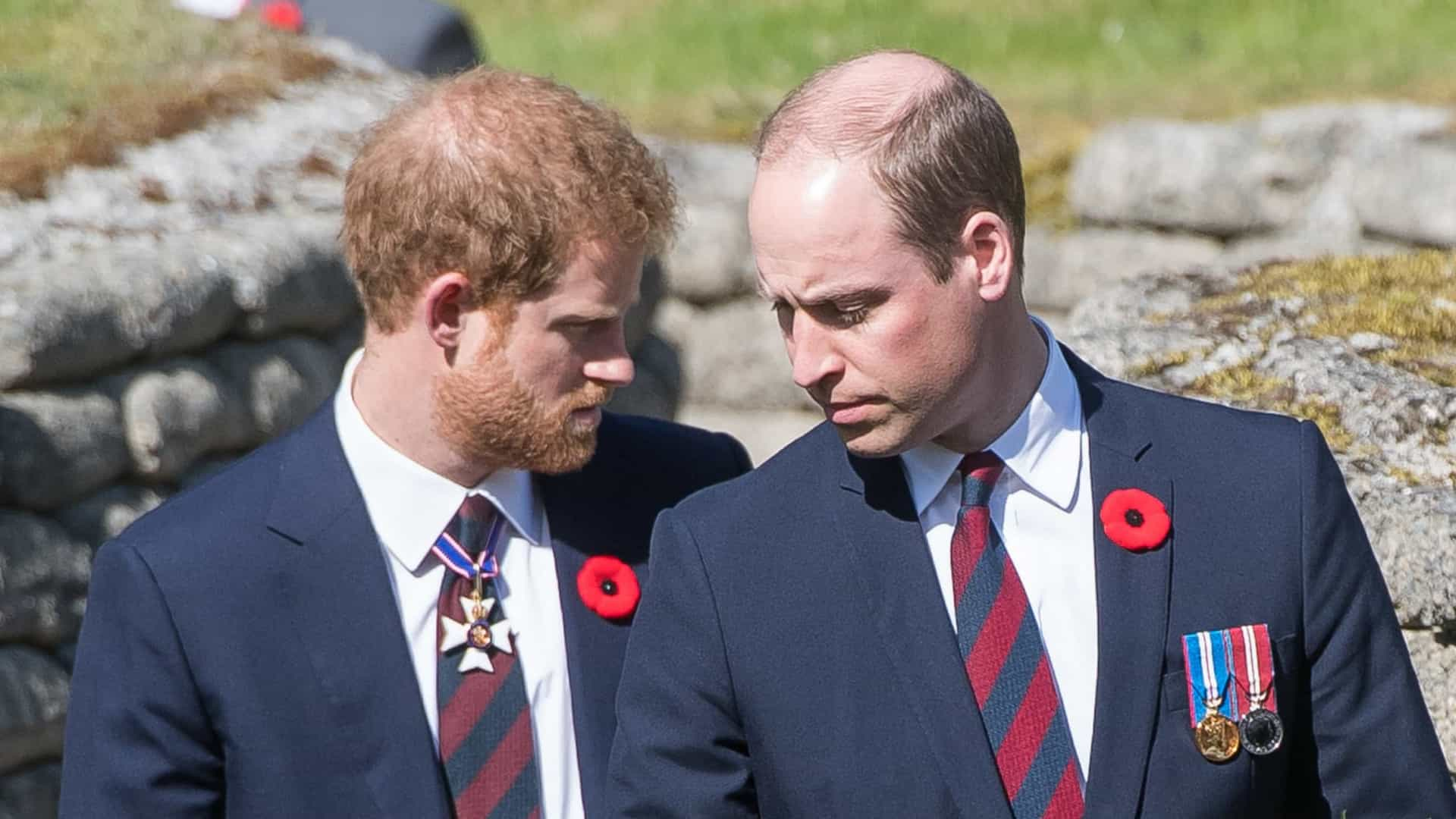  Les princes Harry et William @ GettyImages