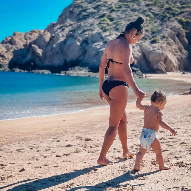  Christina Milian et le petit Isaiah @Instagram