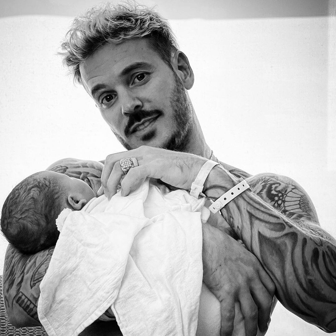  Matt Pokora annonce la naissance de son fils Kenna @Instagram