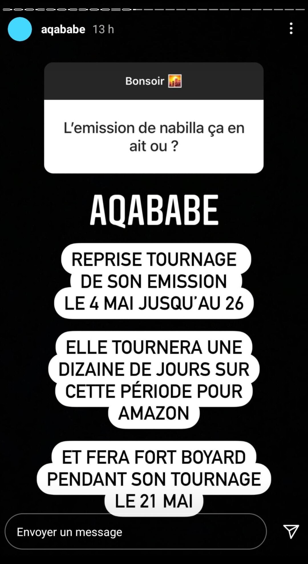 Nabilla Benattia : Cette célèbre émission à laquelle elle va participer !