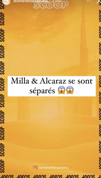  Milla Jasmine déjà séparée d'Anthony Alcaraz @Instagram