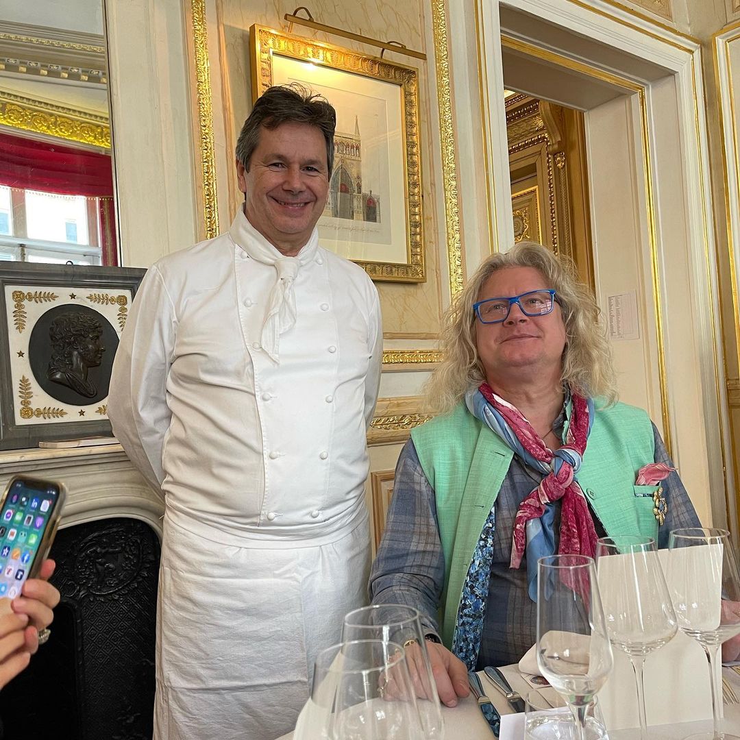  Pierre-Jean Chalençon et le chef Christophe Leroy @Instagram