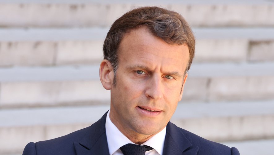  Le Président de la République, Emmanuel Macron ©MAXPPP