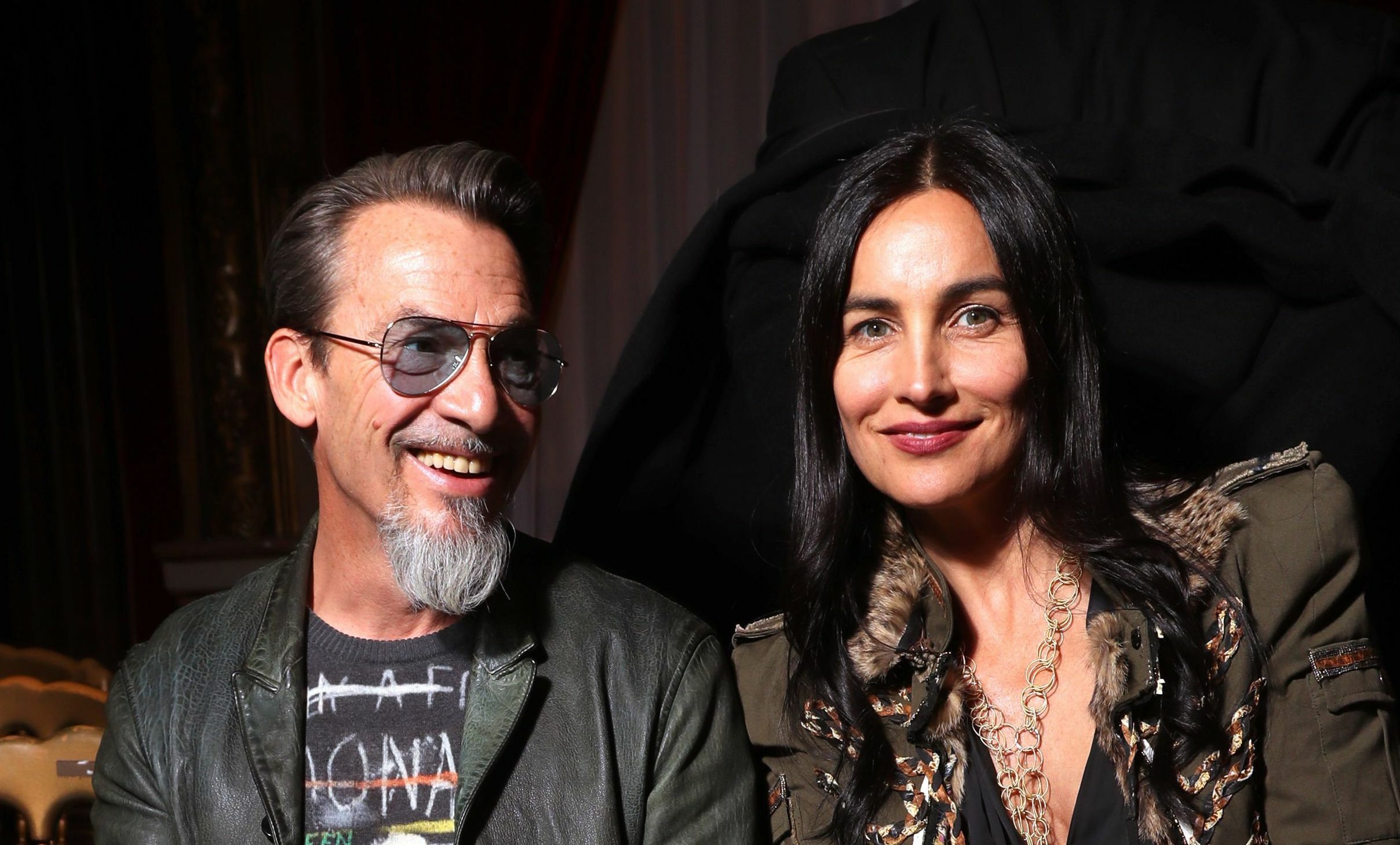  Florent Pagny et sa femme @Sipa