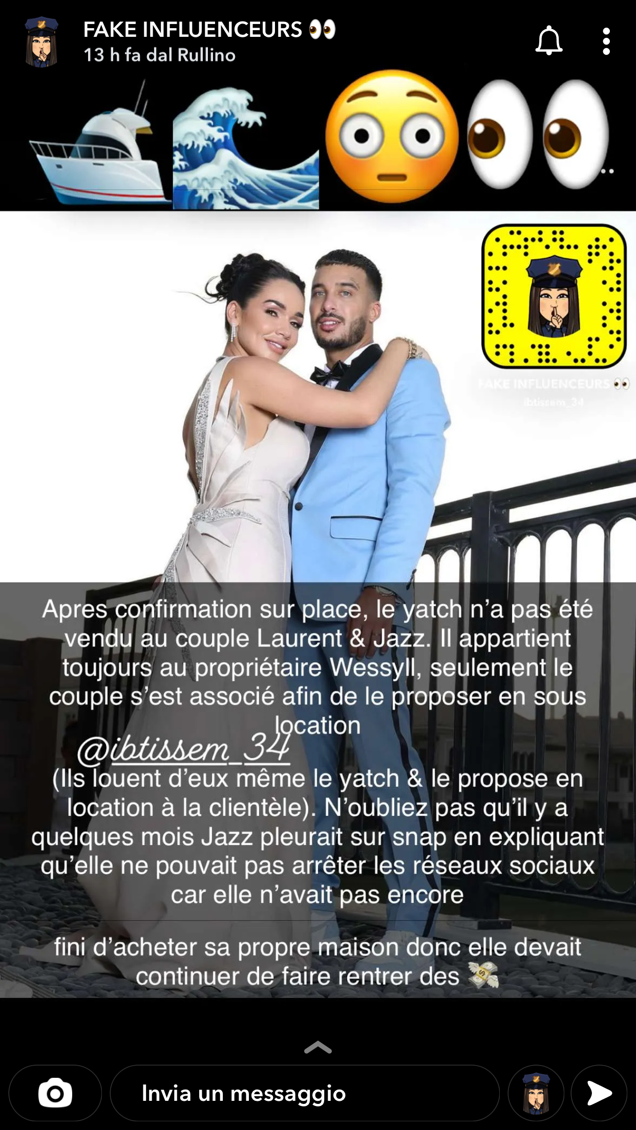  Capture d'écran @ Snapchat