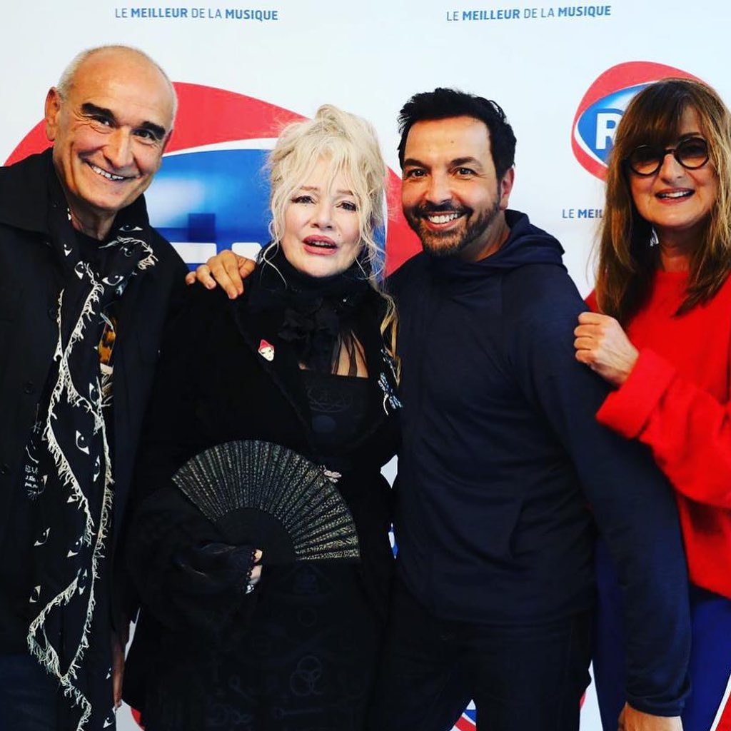  Pascal Nègre, Armande Altaï, Kamel Ouali et Nathalie André @ Instagram