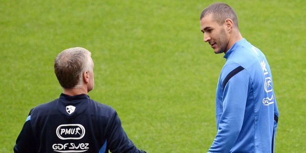  Karim Benzema et Didier Deschamps @Europe 1
