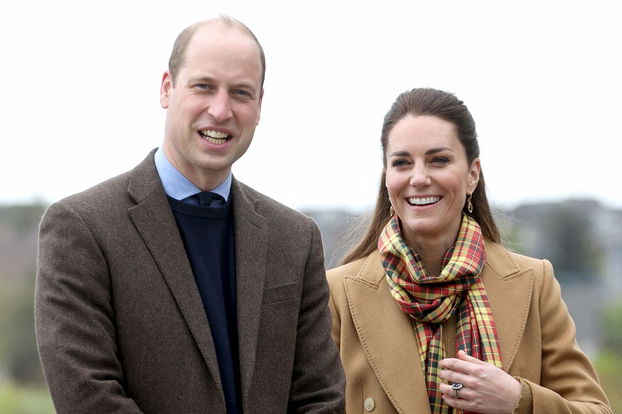  Kate Middleton et le Prince William, accompagnés de George, Charlotte et Louis.