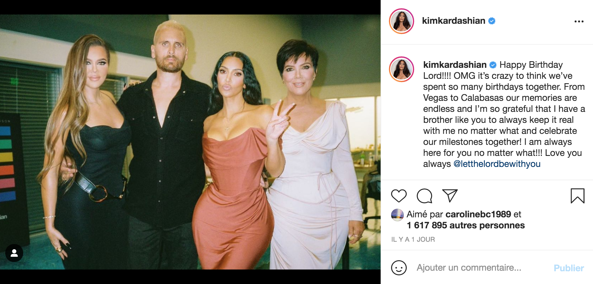 Khloé Kardashian choque la toile avec cette photo @ Instagram