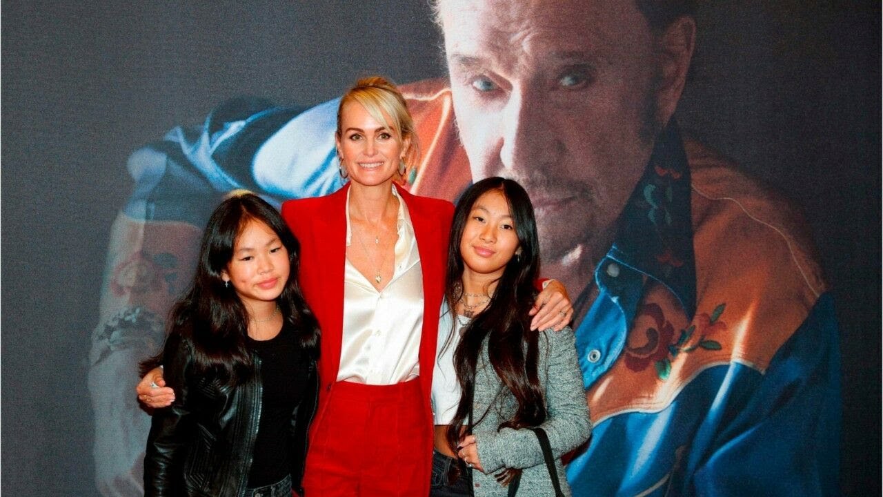  Laeticia Hallyday et ses filles Jade et Joy @DR