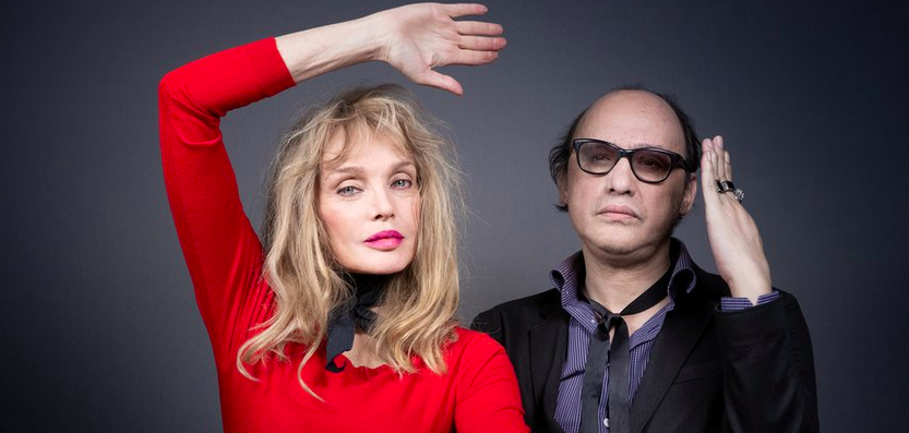  Arielle Dombasle et son complice Nicolas Ker @AFP