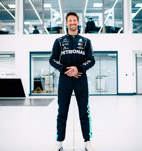  Romain Grosjean dévoile ses cicatrices @Instagram