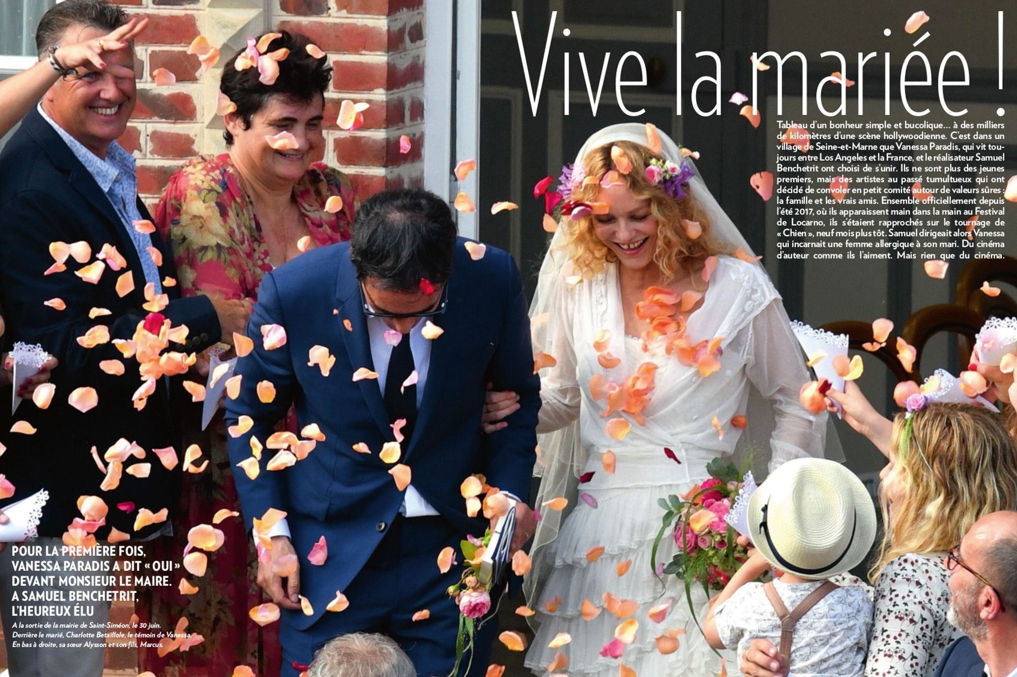  Vanessa Paradis en Une de @Closer