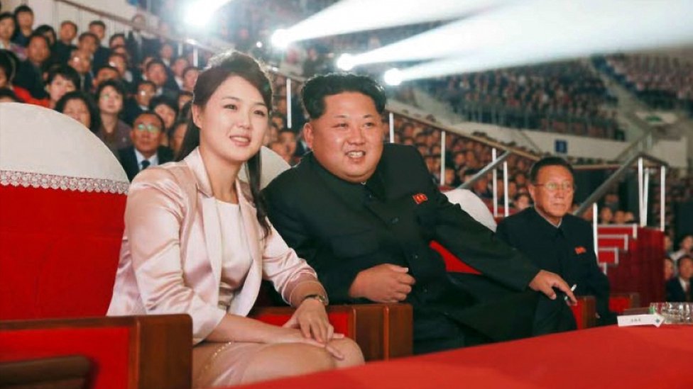  Ri Sol-ju et Kim Jong-un @ EPA