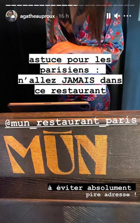 Agathe Auproux refusée d'un restaurant car "pas assez élégante" : Découvrez sa tenue !