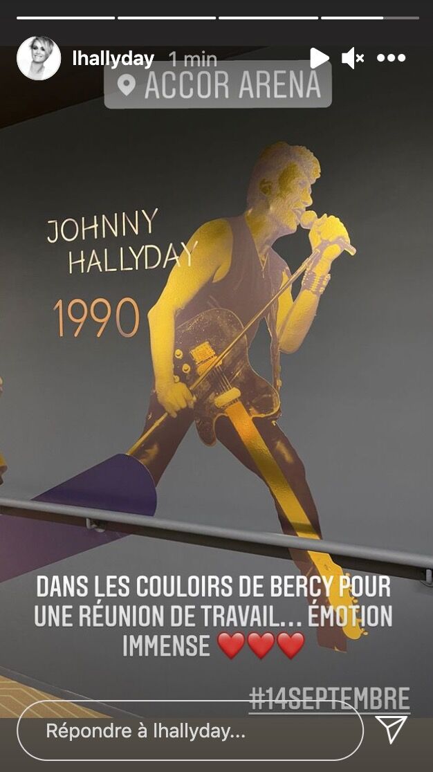 Laeticia Hallyday dévoile un émouvant cliché de l’hommage prévu à Johnny Hallyday