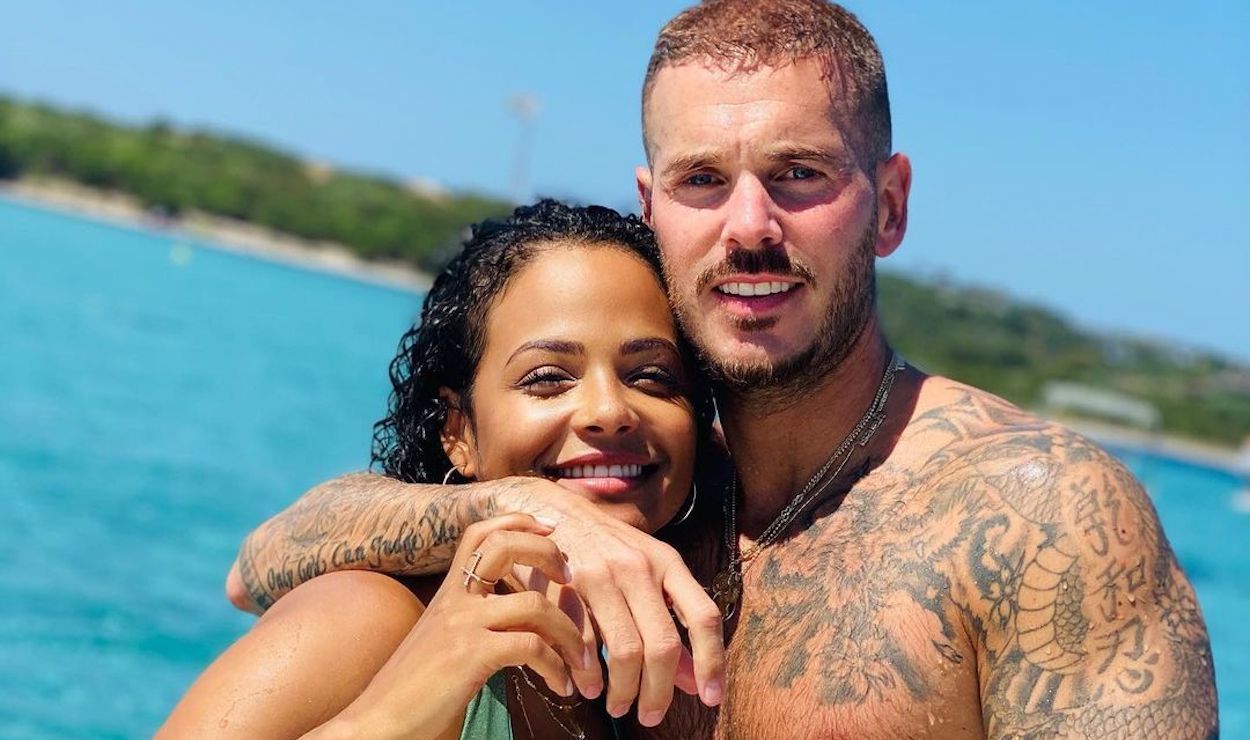 Matt Pokora : Christina Milian dévoile des vidéos inédites du chanteur avec ses enfants !