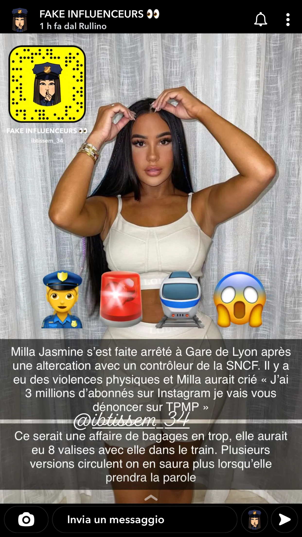  Capture d'écran @ Snapchat