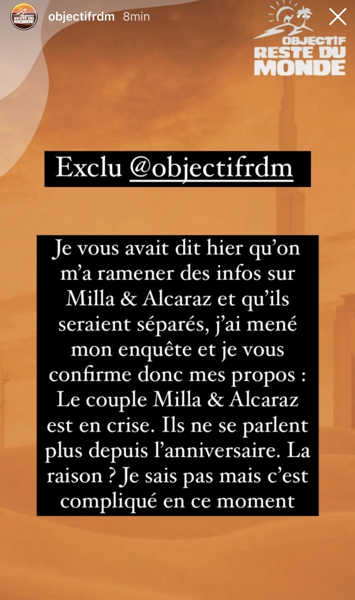  Milla Jasmine séparée d’Anthony Alcaraz ? @Objectifrdm