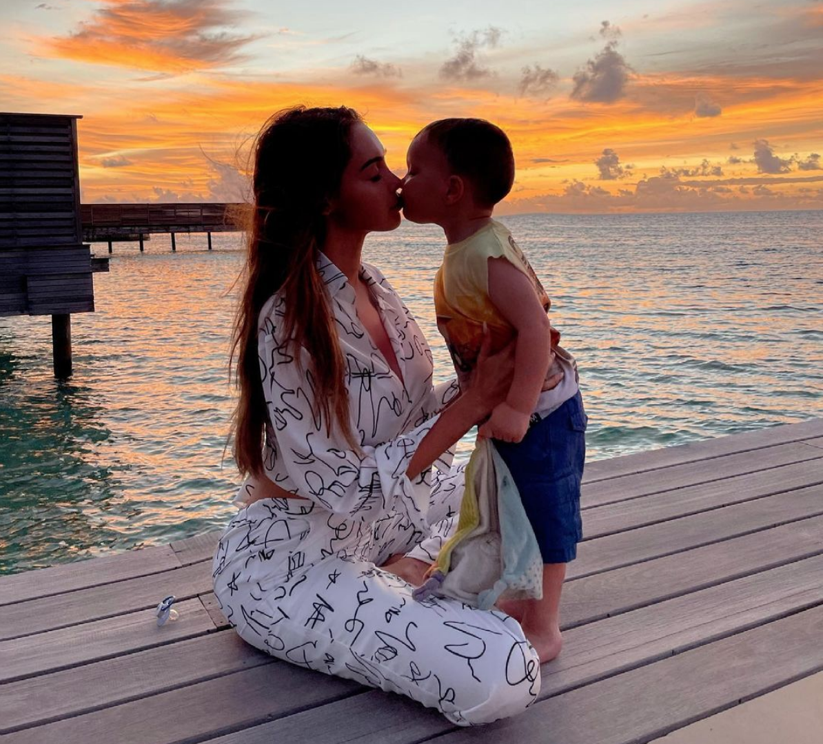  Nabilla : soulagée après l'hospitalisation de son fils Milann @ Instagram