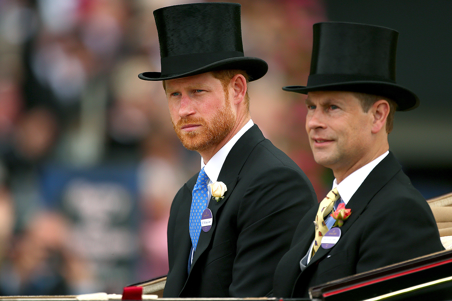  Le prince Harry et le prince Edward en 2018