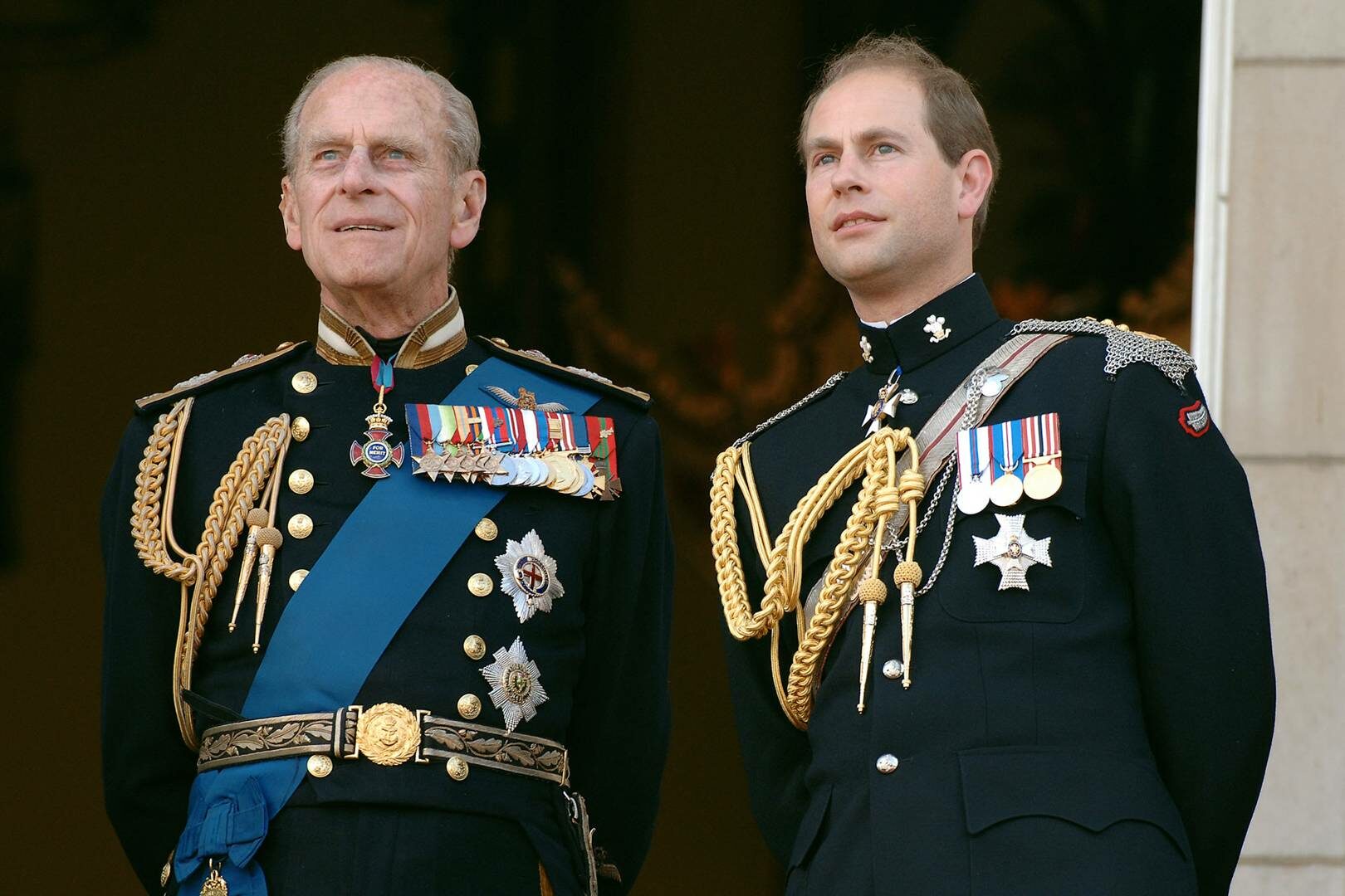  Le prince Edward et le prince Philip