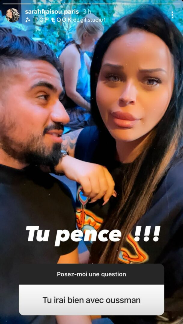  Sarah Fraisou et Ahmed Thaï @Instagram