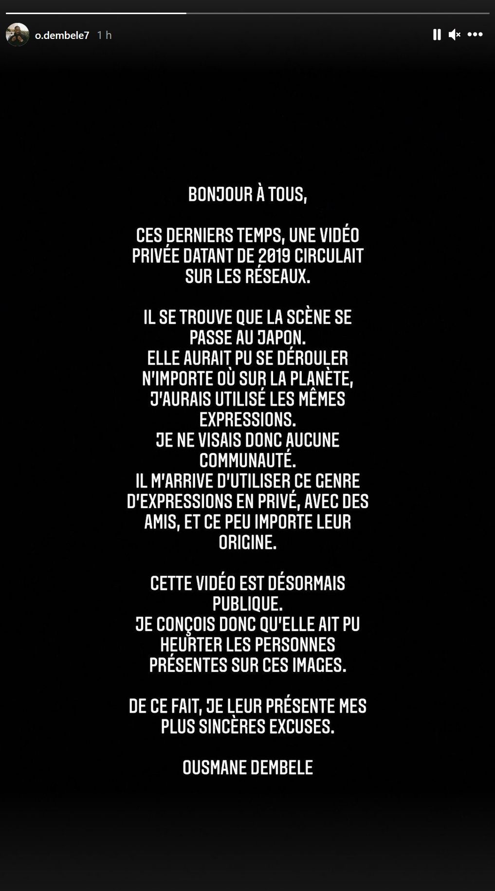  Ousmane Dembélé @Instagram