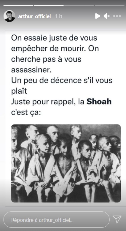 Covid-19 : Arthur en colère "Vous me donnez la nausée bande d'ignorants que vous êtes"