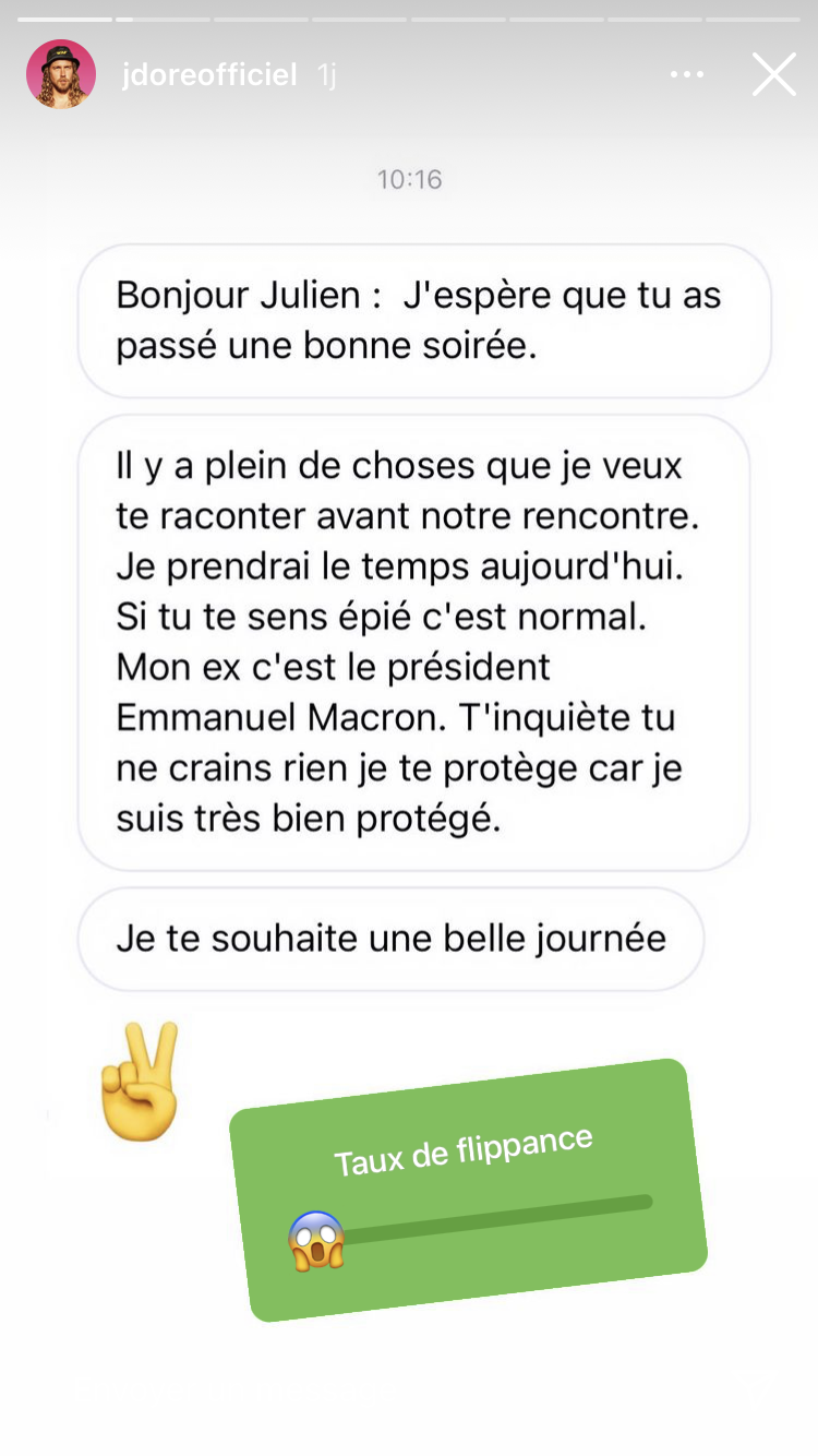 Julien Doré : Il partage un message reçu très inquiétant de l’un de ses fans !