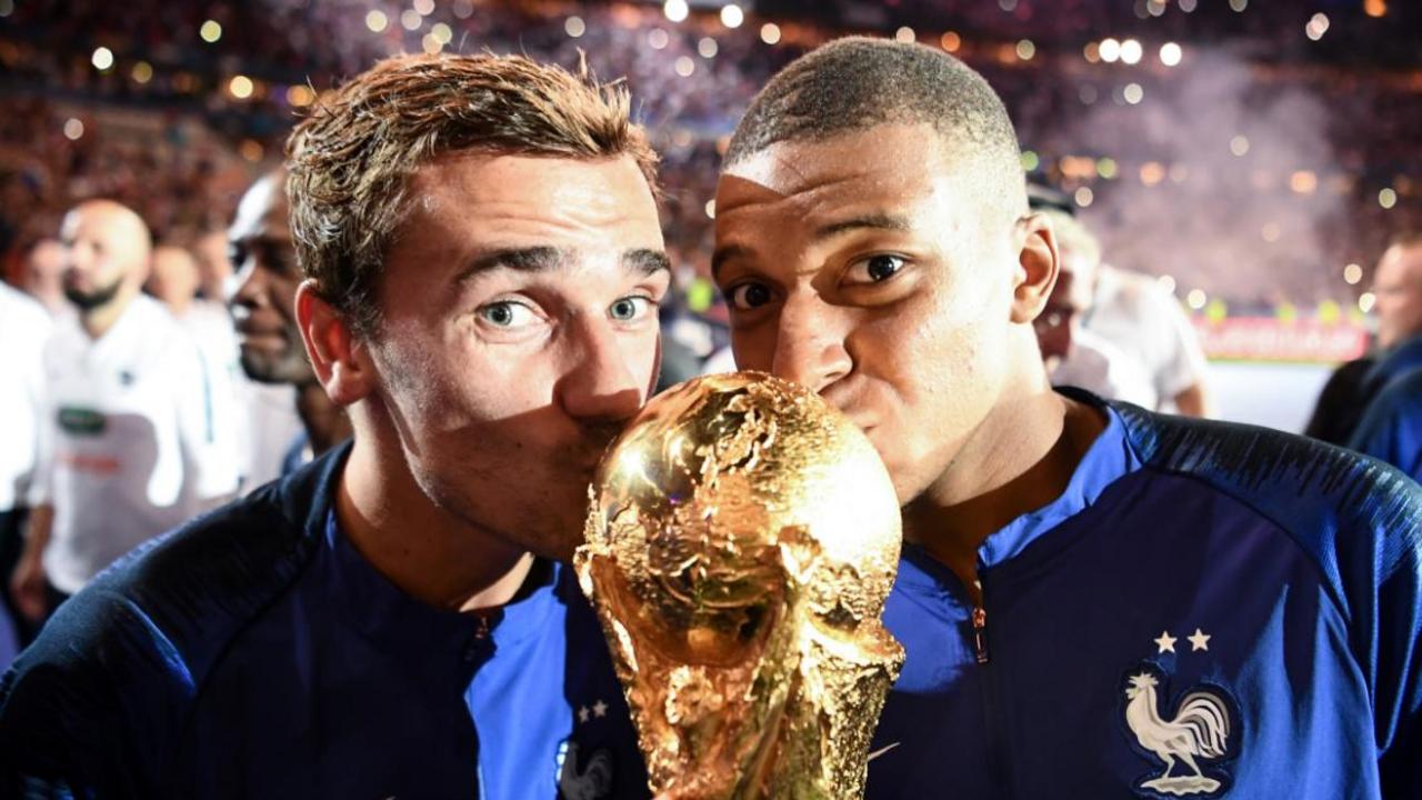  Kylian Mbappé et Antoine Griezmann @PANORAMIC