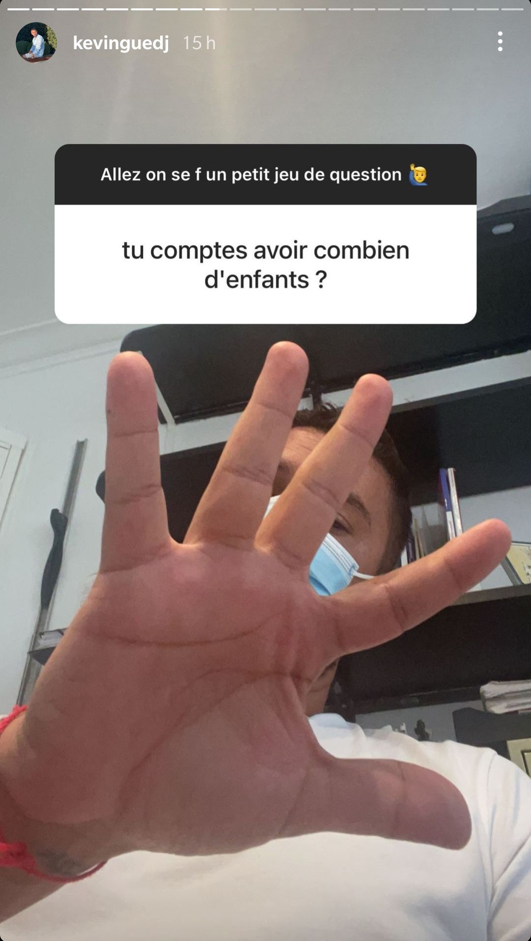  Kevin Guedj parle encore à plusieurs Marseillais @Instagram