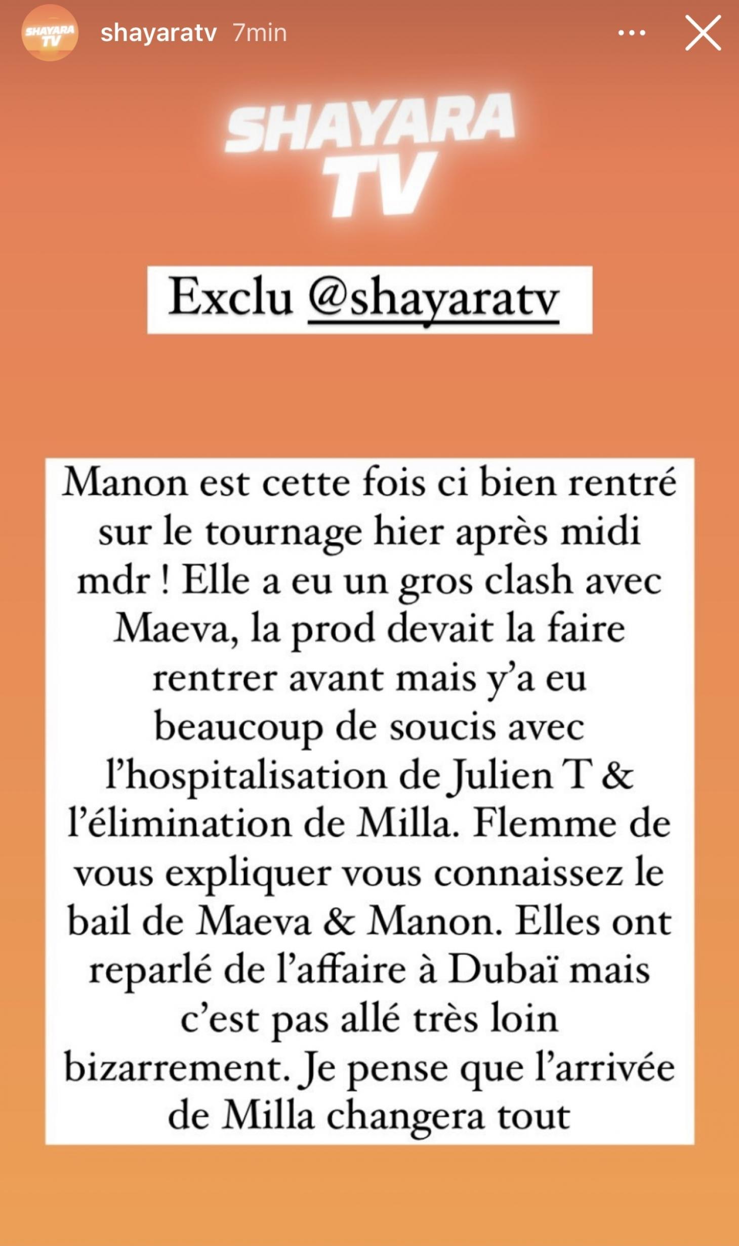 LMvsMonde6 : Manon Marsault intègre la villa et se confronte enfin à Maeva Ghennam !