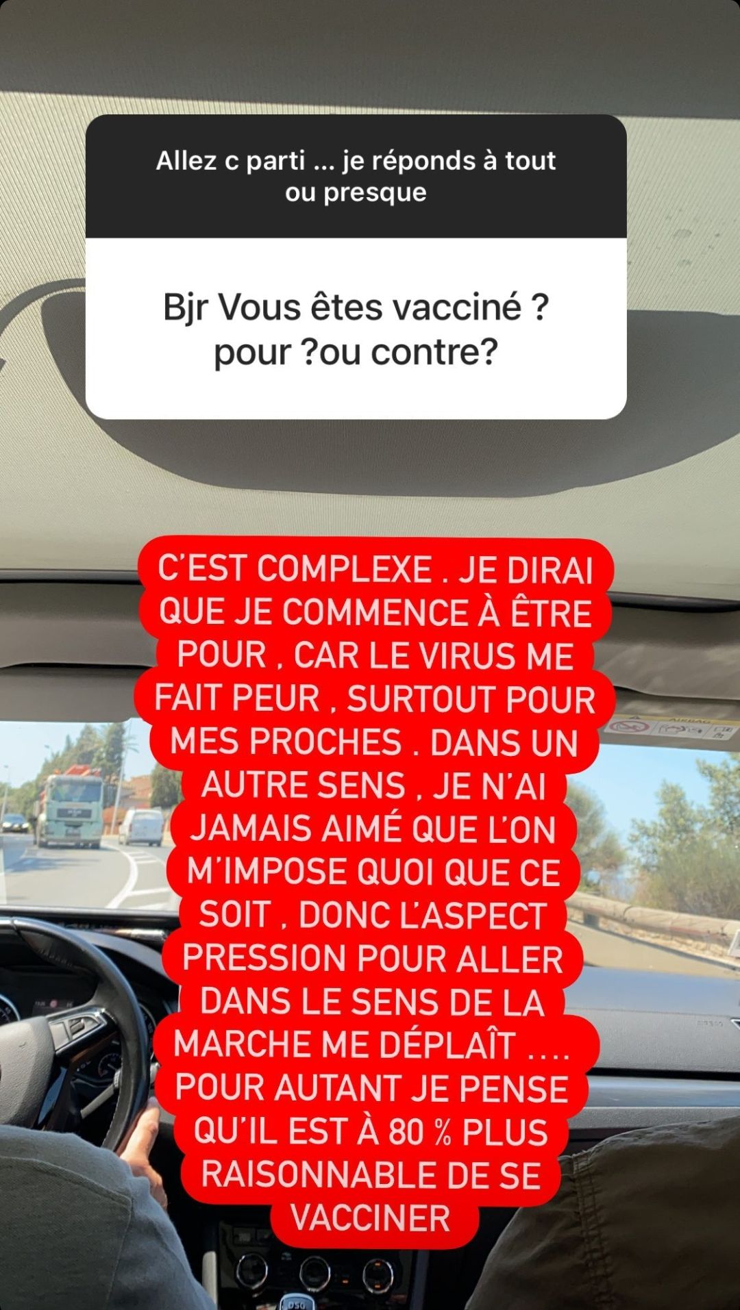 Lola Marois vaccinée contre le Covid-19 ? Elle explique pourquoi elle y songe !